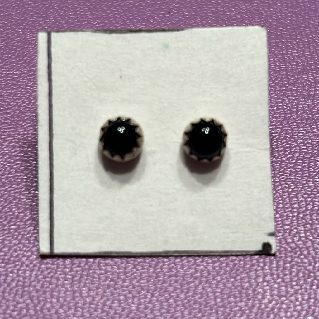 Simple Black Studs
